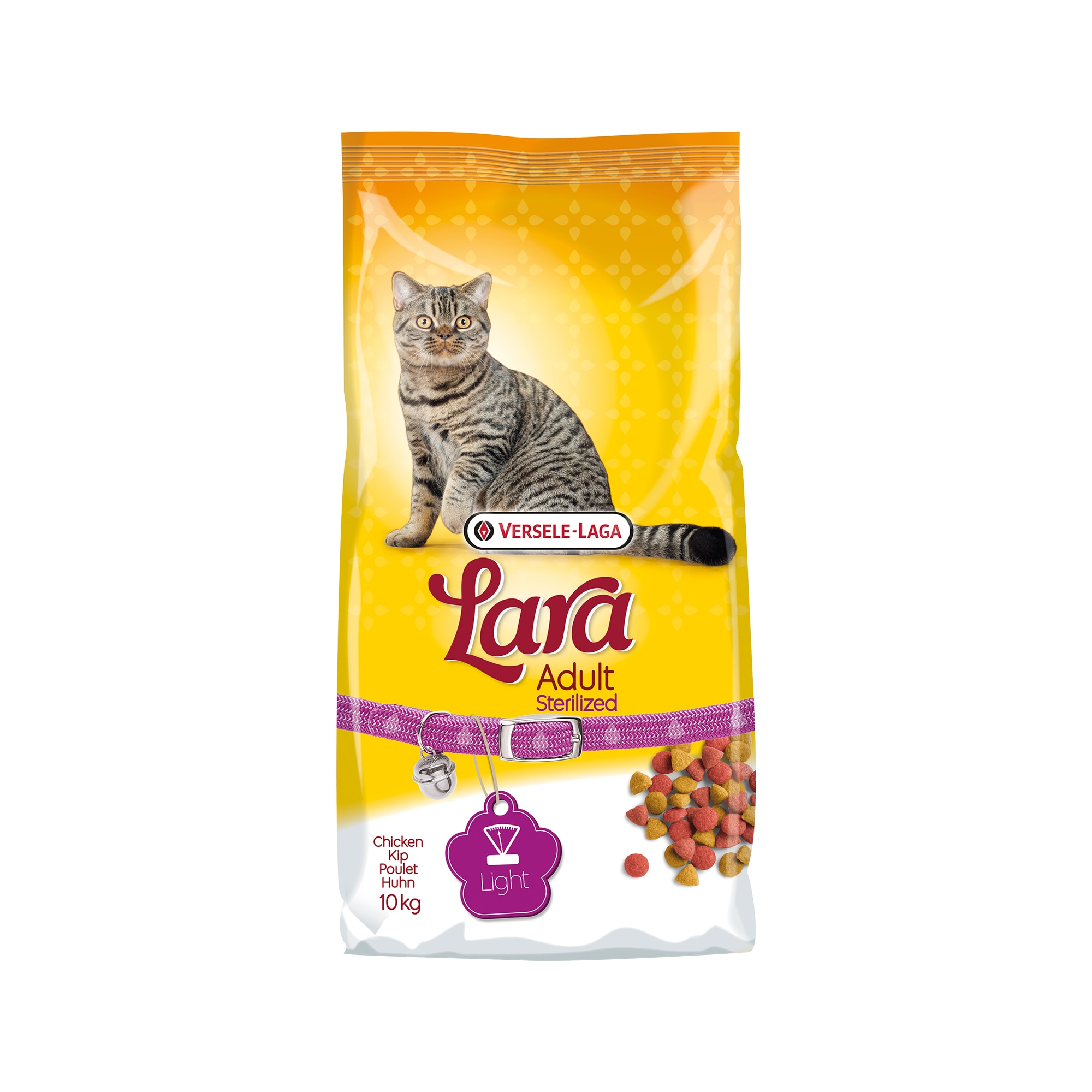 Hrana uscata pentru pisici Versele Laga Lara, Adult Sterilized, 10 kg