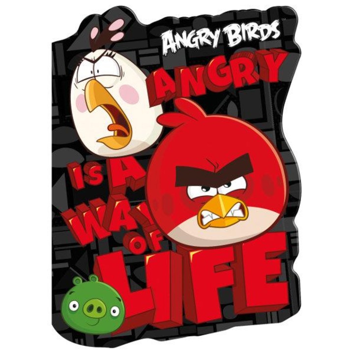 Notebook A6 Angry Birds, Derform, 15 darabos készlet
