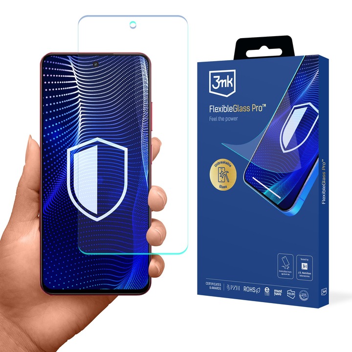 Sticla 3mk FlexibleGlass Pro pentru Realme V60 Pro, transparenta