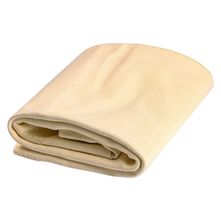 Prosop Natural Premium 55cm X 30cm pentru Curatarea Masinii – Laveta din Piele de Oaie cu Uscare Rapida si Super Absorbanta pentru bord si oglinzi