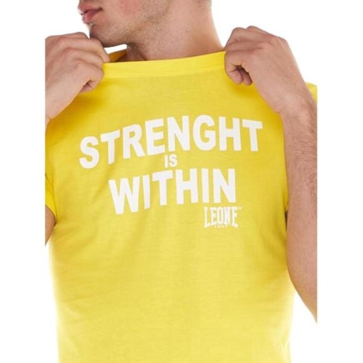 Leone Sporty Fluo-Yellow T-Shirt M