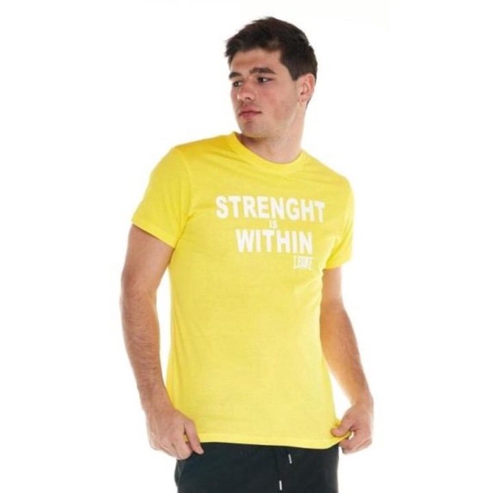 Leone Sporty Fluo-Yellow T-Shirt M
