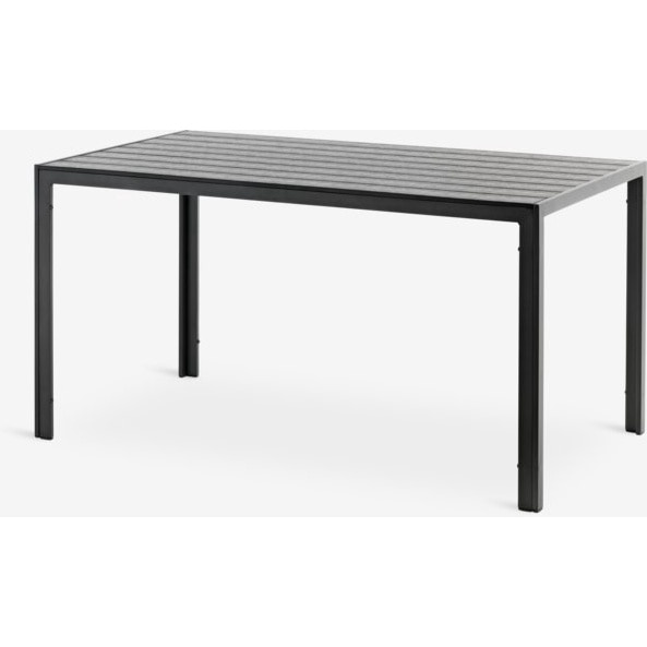 Kerti asztal szett db székkel, JERSORE, 140 cm-es asztal