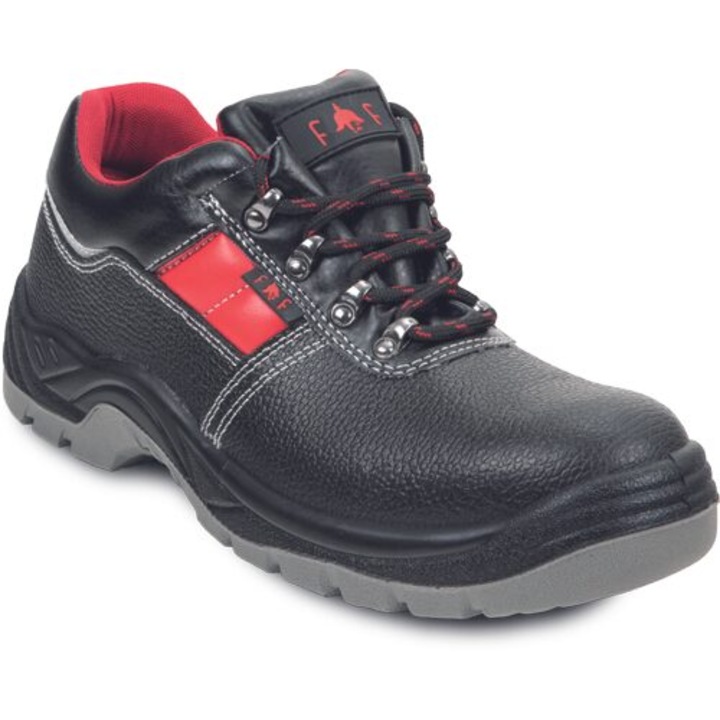 Pantof de protecție Cerva KIEL SC-02-002 S3, piele naturală, talpă antiderapantă, 43