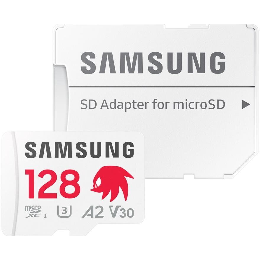Card de memorie Samsung PRO Plus, 128GB, microSDXC, CL10, U3, V30