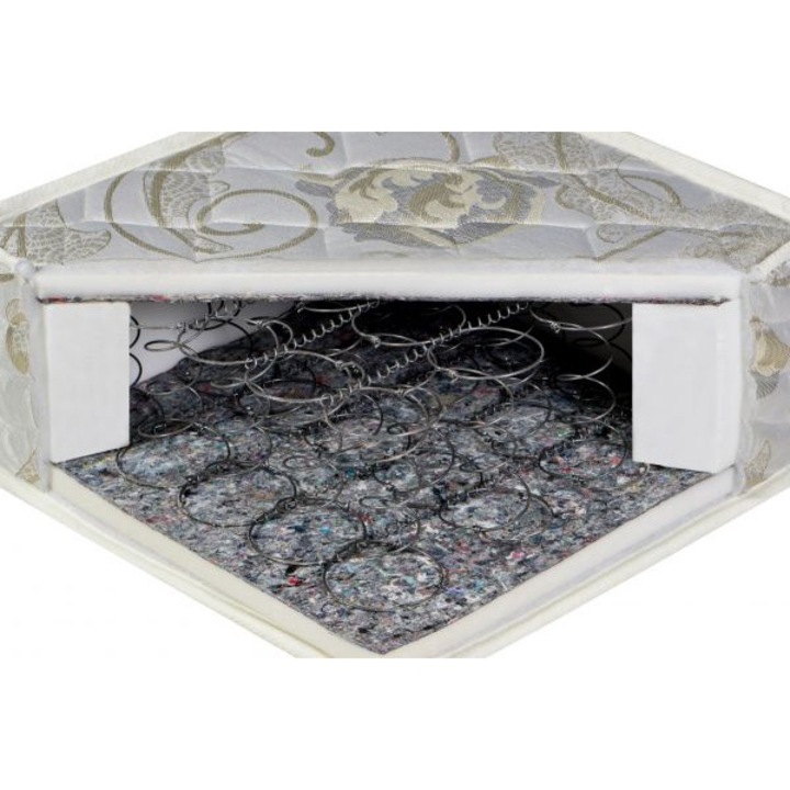 Saltea Confort Geladi, fermitate medie, cu spuma si arcuri bonell, 80 x 200 H22 cm