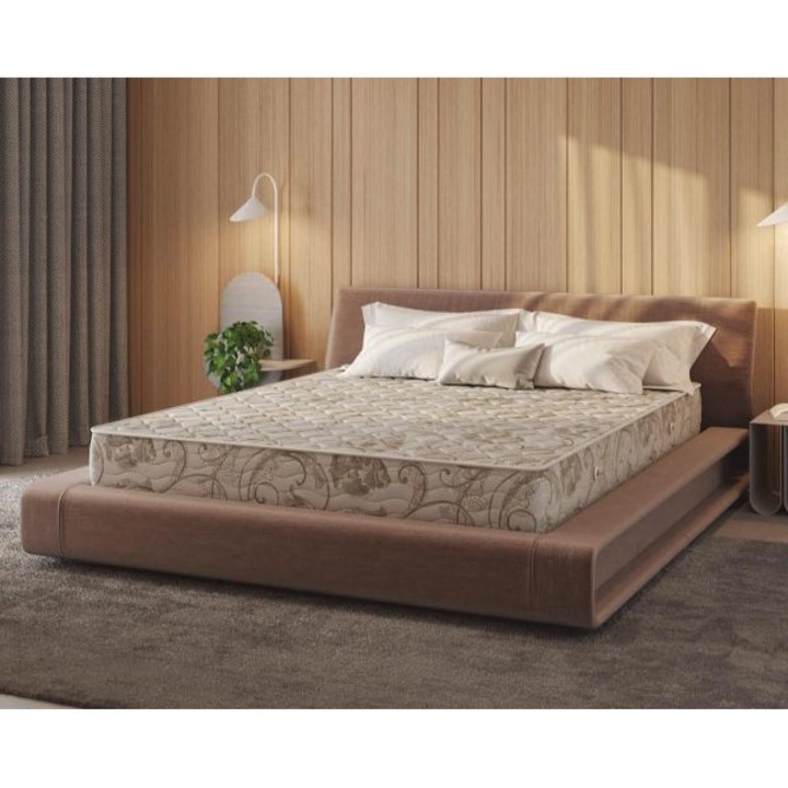 Saltea Confort Geladi, fermitate medie, cu spuma si arcuri bonell, 140 x 200 H22 cm