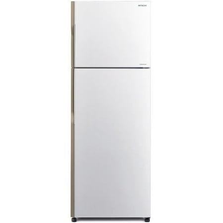 Frigider cu 2 usi Hitachi R-H350PRU4(PWH), Clasa A+, Volum 318 Litri, 60 cm latime, Alb