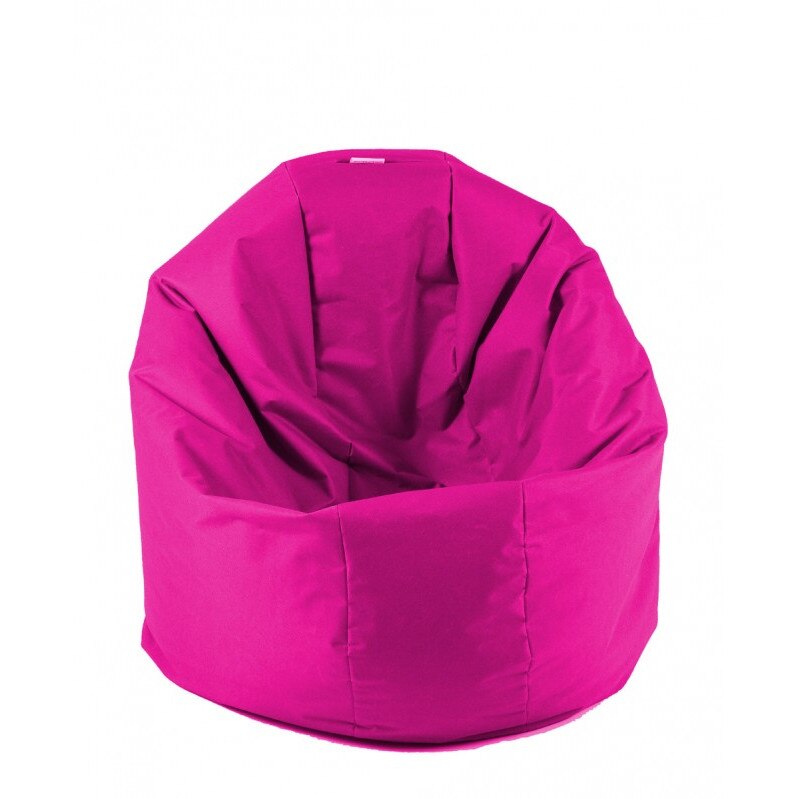 Fotoliu (Mediu) Relaxo XL - Panama Pink (pretabil si la exterior) umplut cu perle polistiren (beanbag marca Pufrelax) Fabricat in Romania
