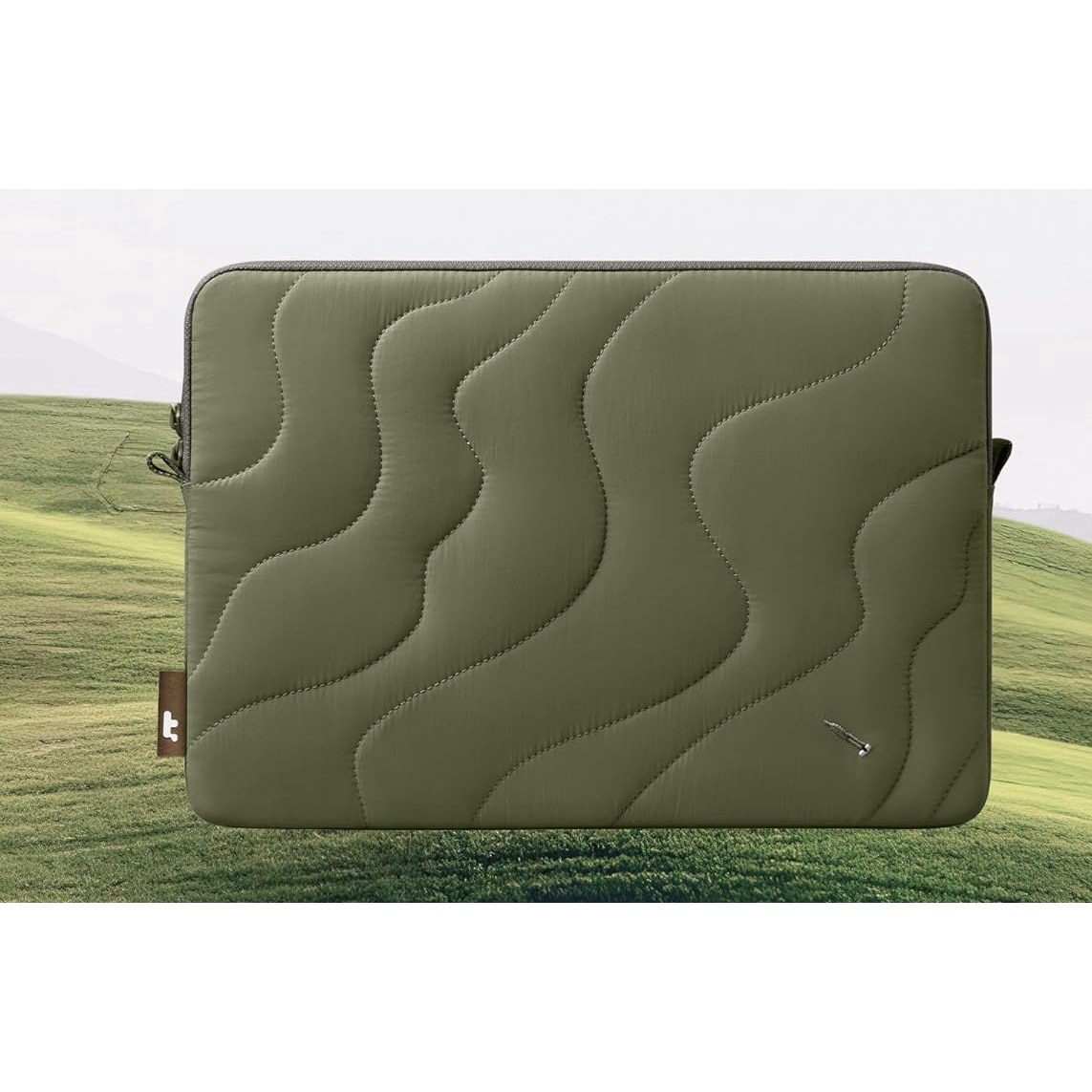 Husa pentru laptop, TomToc, Terra-A27, pentru 16 inchi, Greenlands