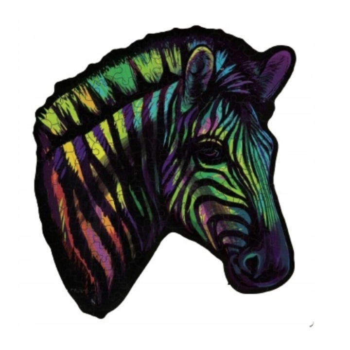 Пъзел, Класически, Зебра, 143 части, 29 x 33 см