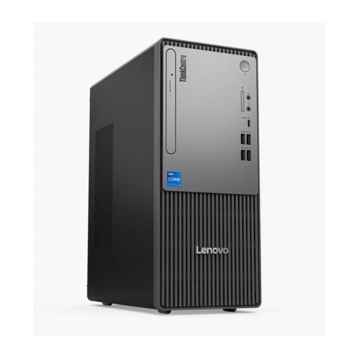 Lenovo ThinkCentre neo 50t G5 asztali számítógép, Intel I3-14100 4 C / 8 T, 3,5 GHz - 4,7 GHz, 8 GB RAM, 256 GB SSD, Intel UHD Graphics 730, Windows 11 Pro