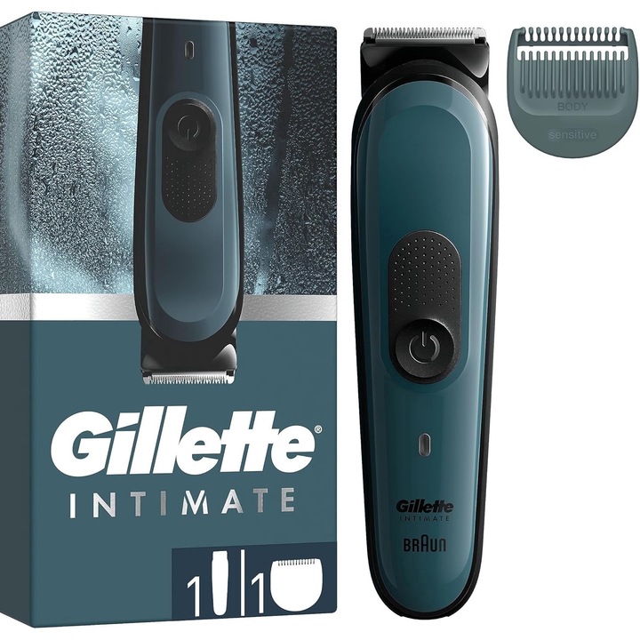 Gillette Intimate férfi I3 intim trimmer, Skinfirst intim terület férfiaknak, vízálló, precíz és kényelmes az optimális borotválkozásért
