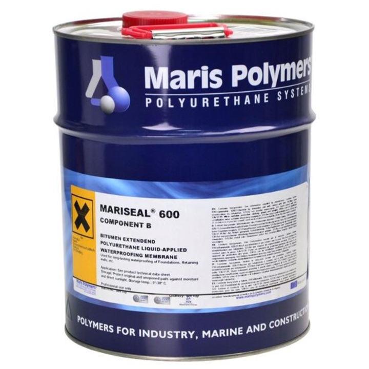 Membrana bicomponenta hidroizolatie fundatii MARIS POLYMERS Mariseal 600, componenta B, 20L