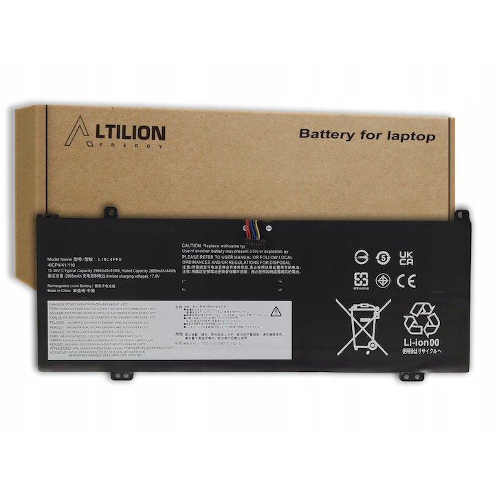 Baterie L18C4PF0 L18M4PF0 L18D4PF0 pentru Lenovo ThinkBook 13S / 14s