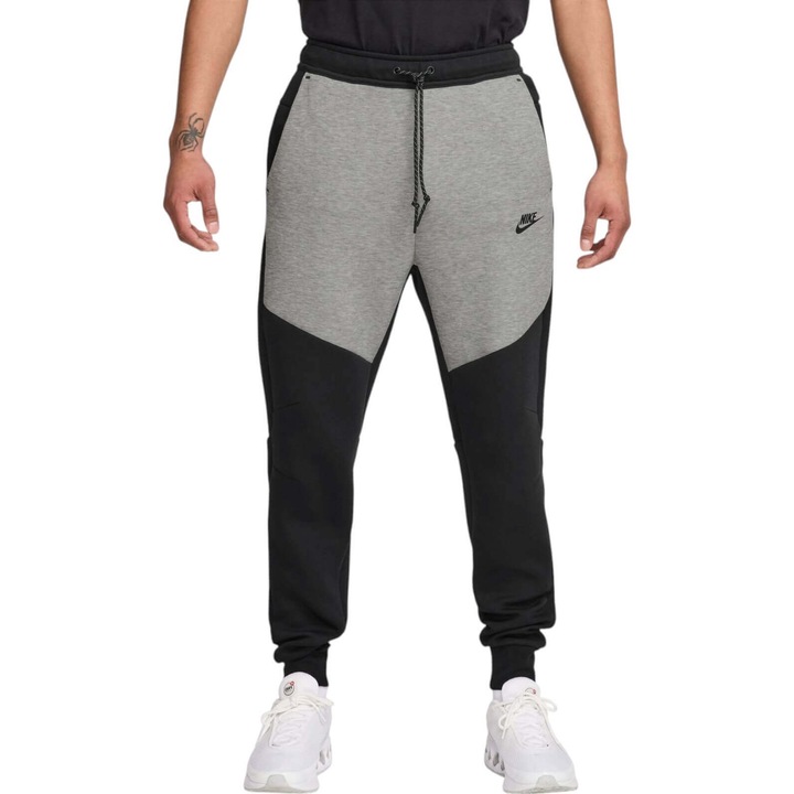 NIKE Tech Fleece Jggr Nadrágok Fekete Szürke L INTL