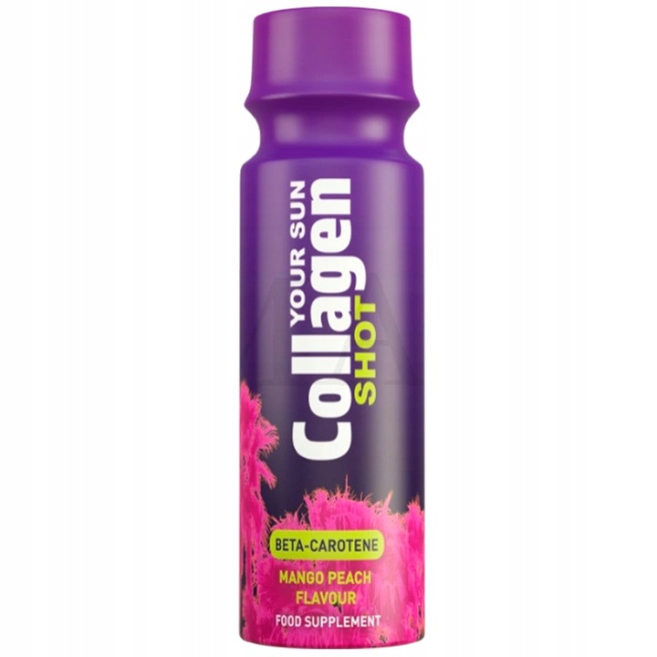 Your Sun Манго-Праскова Колаген Шот с Витамин D3 80 мл - Напитка за тен