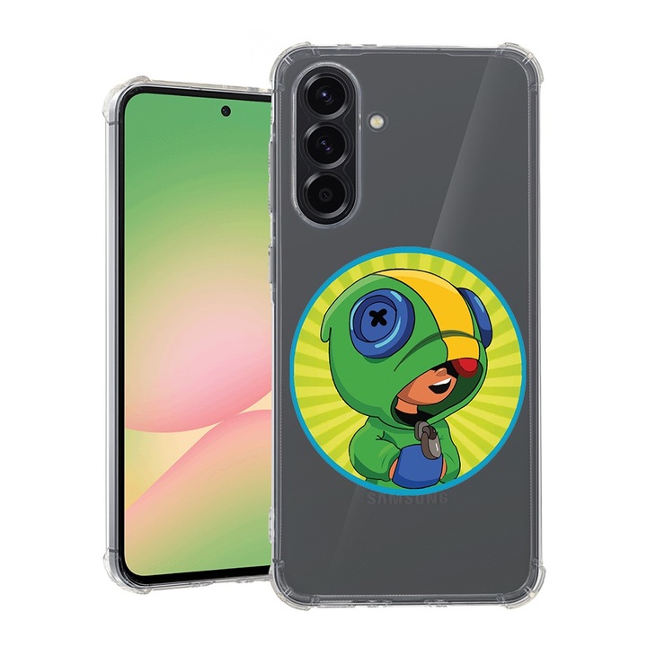 Силиконов калъф BestCase за Samsung Galaxy A56, Brawl Stars, Air-Cushion Technology, 1.5MM Anti Shock, 1926361 AS 1609