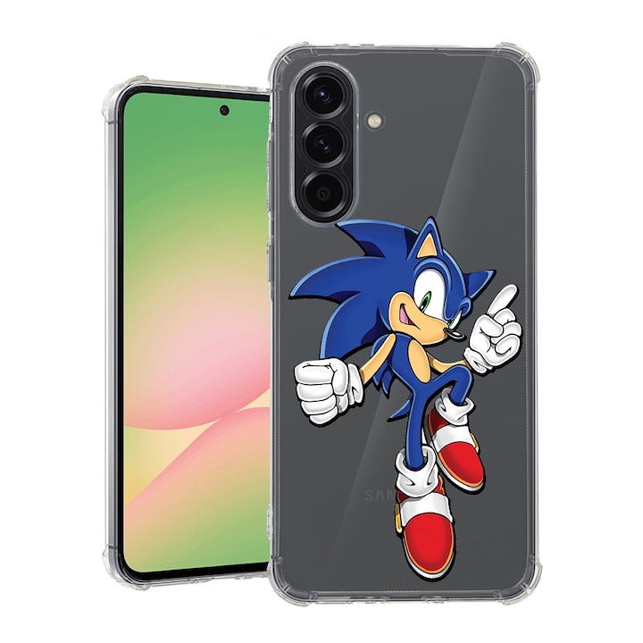 BestCase® Husa pentru Samsung Galaxy A26, Anti Shock 1.5MM, Sonic Boom, Protectie camera, ecran si colturi, 1926359 AS 1614