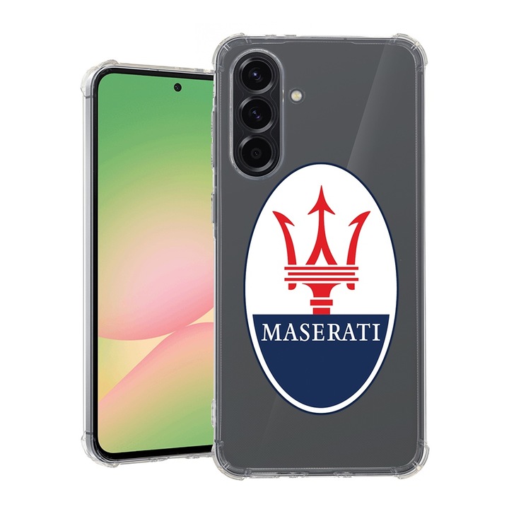 BestCase® Husa pentru Samsung Galaxy A26, Anti Shock 1.5MM, Maserati, Protectie camera, ecran si colturi, 1926359 AS 1768