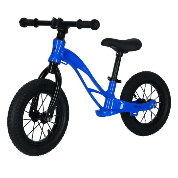 Bicicleta de echilibru Trike Fix Active X2 bicicleta usoara 3, 7 kg roti gonflabile albastre