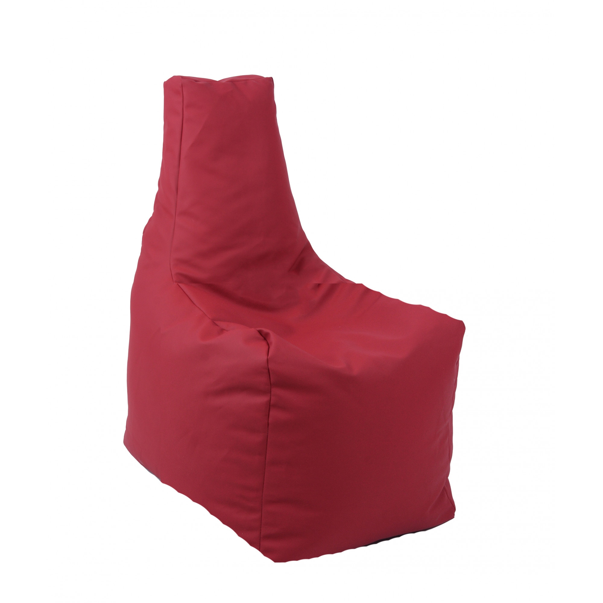 Fotoliu (Mediu) Sunlounger Evo - Wine (GAMA PREMIUM PU) umplut cu perle polistiren (fotoliu para marca Pufrelax) Fabricat in Romania