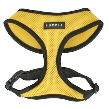 Ham caini Puppia Soft Harness Galben XS Ham caini Puppia Soft Harness Galben XS