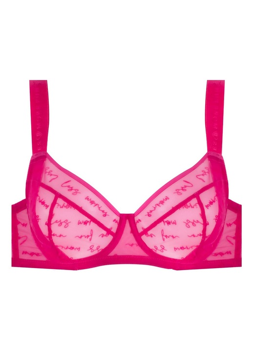 Sutien clasic moale Naomy Esotiq Roz, Roz