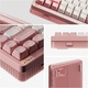 Механична клавиатура Nuphy Halo75 V2, Безжична Hot-Swappable, 2.4GHz, Bluetooth 5.1, USB-C, Switch Mint, розова