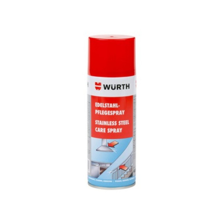 Spray Curatat Inox Wurth Stainless Steel Care Spray, 400ml