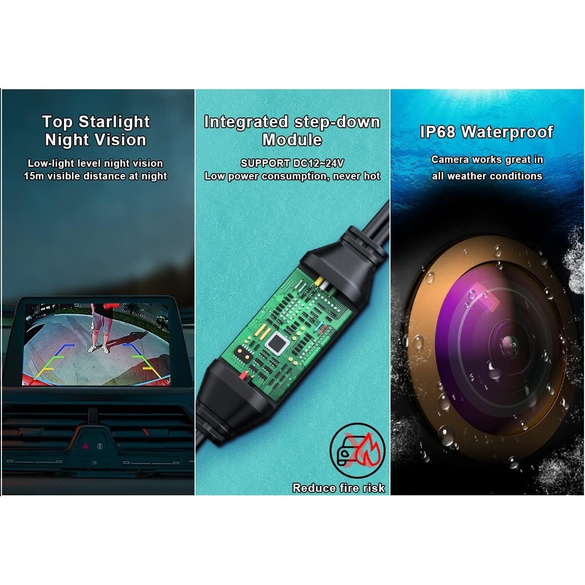 Computer Vision Camera Emag Camera marsarier Full HD, cu Night Vision StarLight, AHD/CVBS, Lentila ...