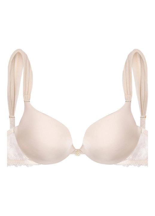 Sutien push-up Esotiq Neo Alb crem, Crem