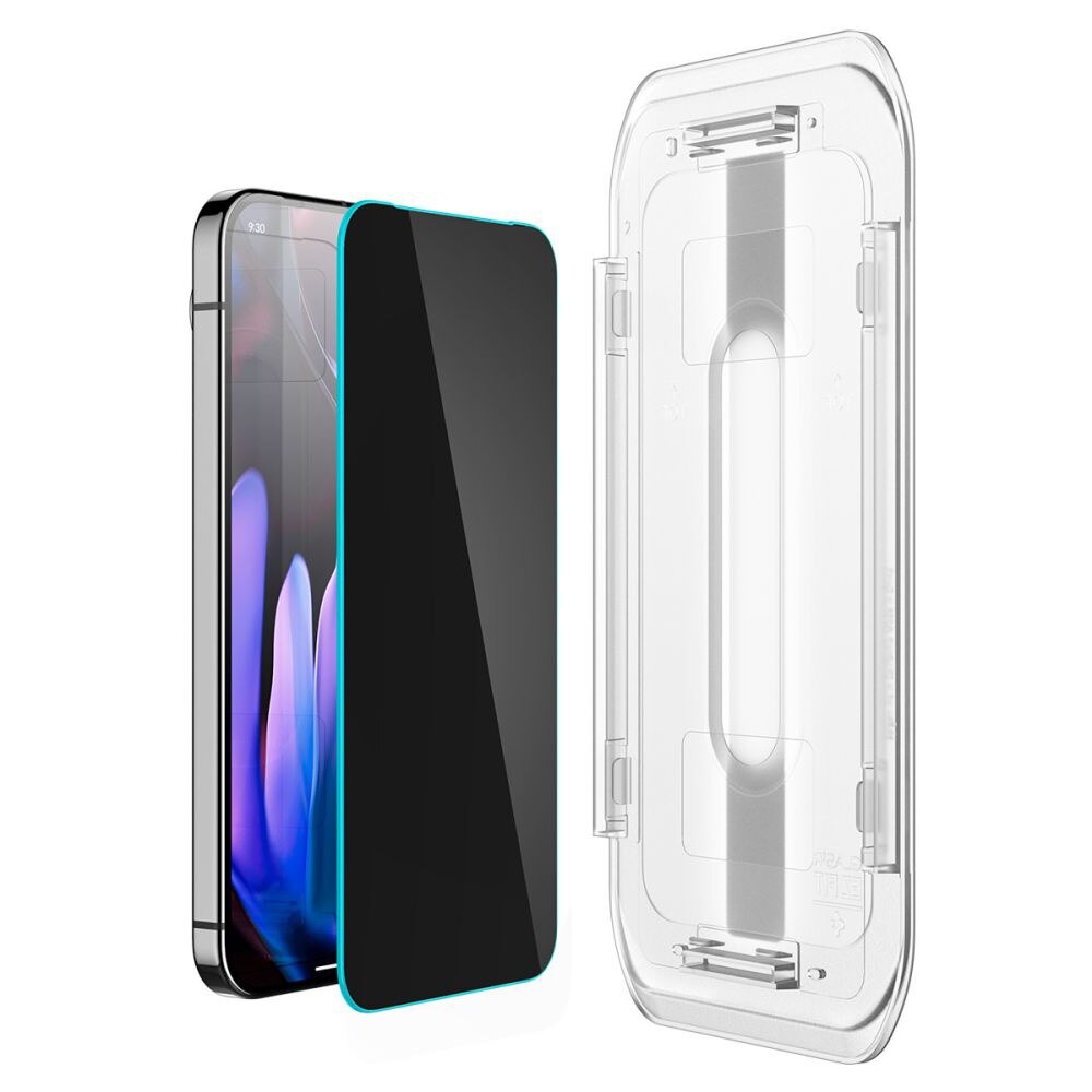 Folie pentru Google Pixel 9 Pro XL (set 2) - Spigen Glas.tR EZ FIT - Privacy