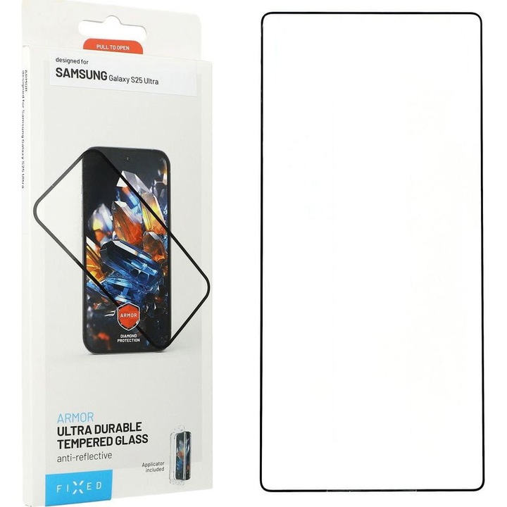 Üvegfólia Fixed Armor Ultra Durable Tempered Glass kompatibilis Samsung Galaxy S25 Ultra, átlátszó