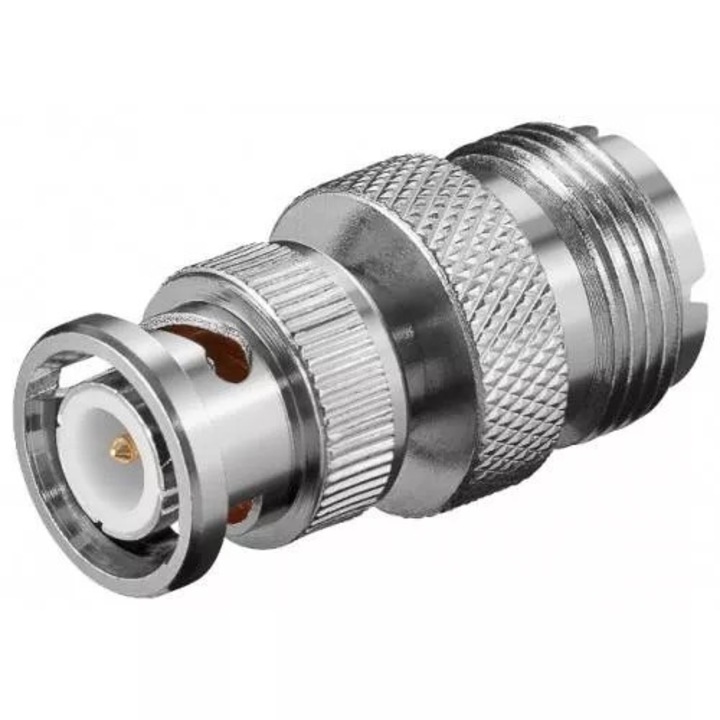 BNC apa adapter UHF anya aranyozott érintkezőkkel Goobay