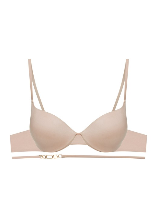 Sutien push-up Olla - Bej, Negru