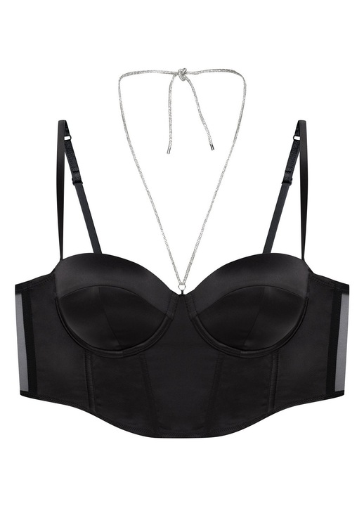 Sutien push-up Onyks Esotiq Negru, Negru