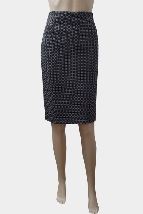 Fusta Midi, Dreapta, 5870, Maro, M