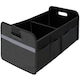 Organizator portbagaj Echo Soul®️ – 2 Compartimente – Buzunare Laterale – Pliabil si Impermeabil – Multifunctional - Capacitate 55L – Banda Reflectorizanta – Manere Rezistente – Stabil si Robust – Negru