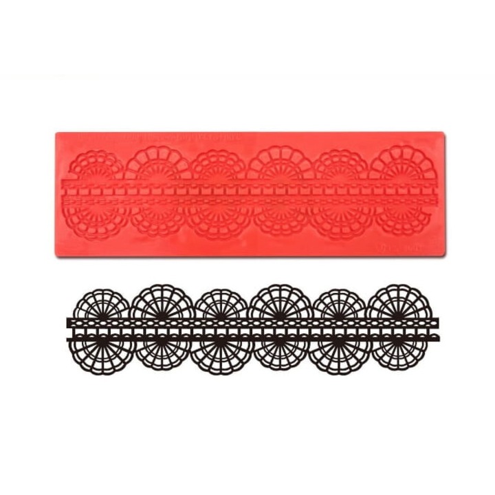 Forma din Silicon pentru Decorare Torturi, 3,5x15,5cm