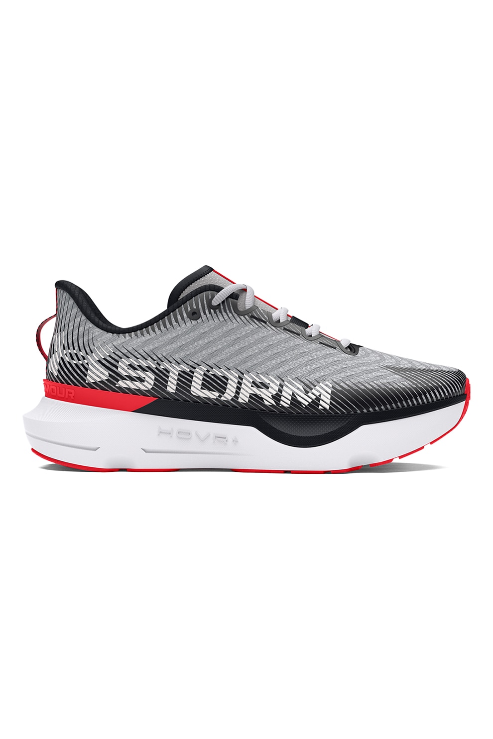 Under Armour, Pantofi pentru alergare Infinite Pro Storm, Rosu, Negru, Gri, 8.5
