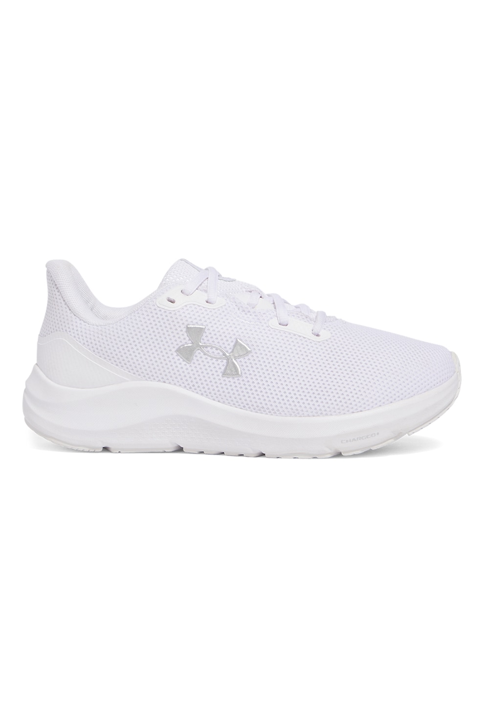 Under Armour, Pantofi low-cut Charged Pursuit 4 pentru alergare, Alb, Argintiu, 6.5