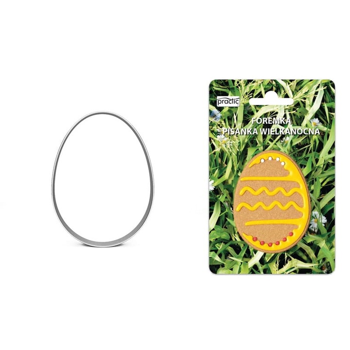 Set forme prajituri Practic, pisanki, 7,5cm