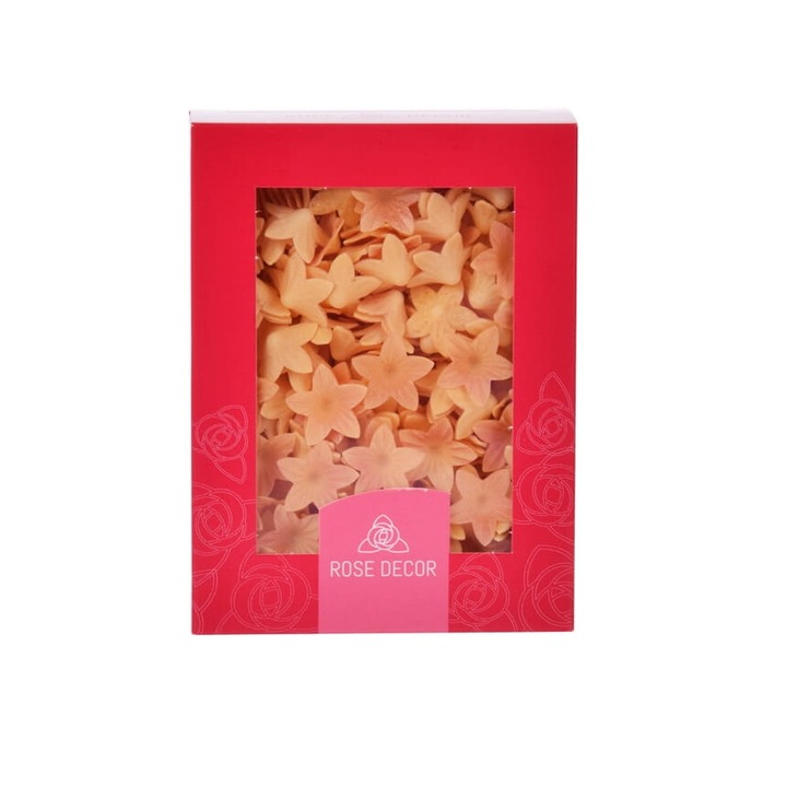 Decoratiuni torturi set 400 flori mini Rose Decor herbaciate 2cm