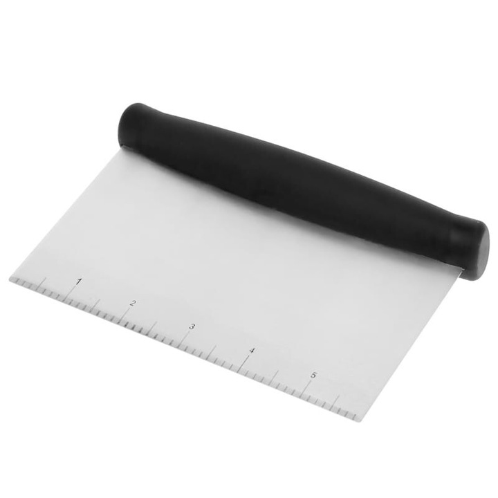 Spatula universala Brunbeste, inox, 15,2x10x3,5cm, cu maner din plastic