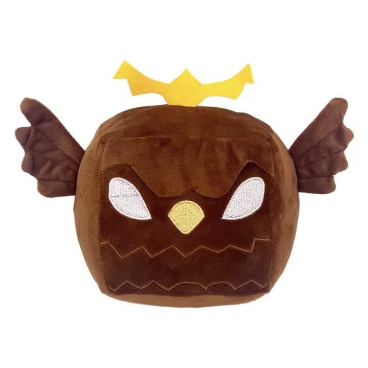 Jucarie de plus, Blox Fruits Anime Game, Falcon, maro inchis, 15 cm