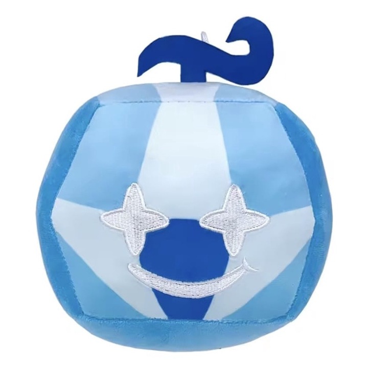 Jucarie de plus, Blox Fruits Anime Game, Diamond, turcoaz/blue, 15 cm