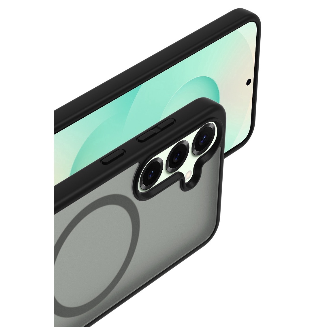 Husa de Protectie, Compatibila Samsung Galaxy S25, Doctor Shield Fantom, MagSafe - Negru