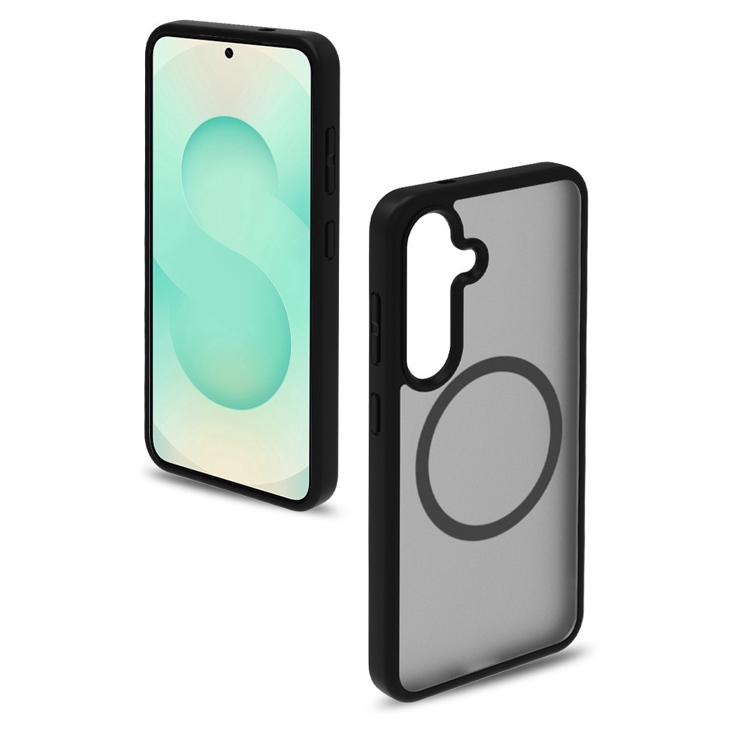 Husa de Protectie, Compatibila Samsung Galaxy S25, Doctor Shield Fantom, MagSafe - Negru