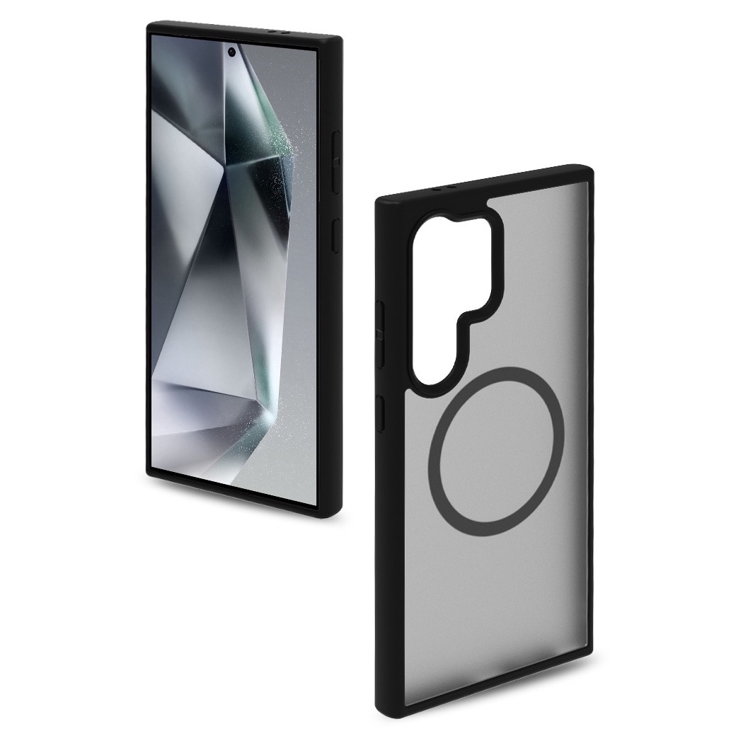Husa de Protectie, Compatibila Samsung Galaxy S24 Ultra, Doctor Shield Fantom, MagSafe - Negru